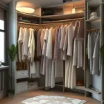 AI illustration: Create a virtual wardrobe for a user based on their personal style and body type.