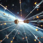 AI illustration: create self-replicating von Neumann probes to colonize the galaxy