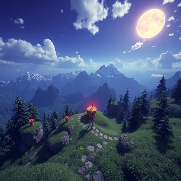Can AI come up with an idea and create a small video game from scratch?